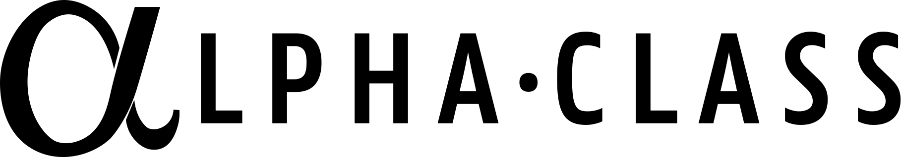 알파클래스 로고